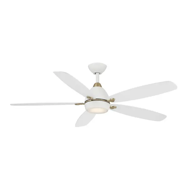 In Alabaster White by Minka Aire from the Soreno collection