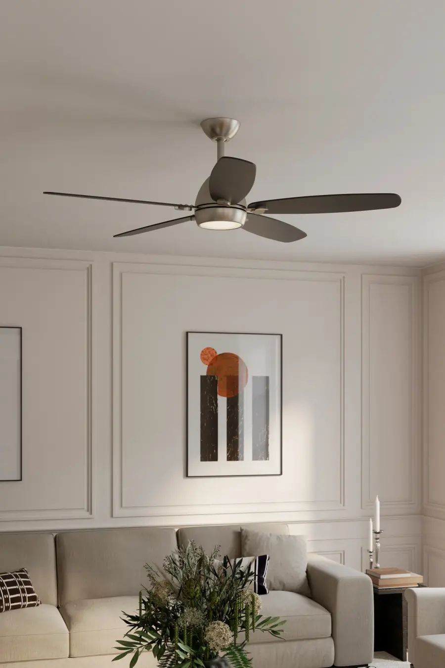 Soreno 52" LED Ceiling Fan with Light - Image 2
