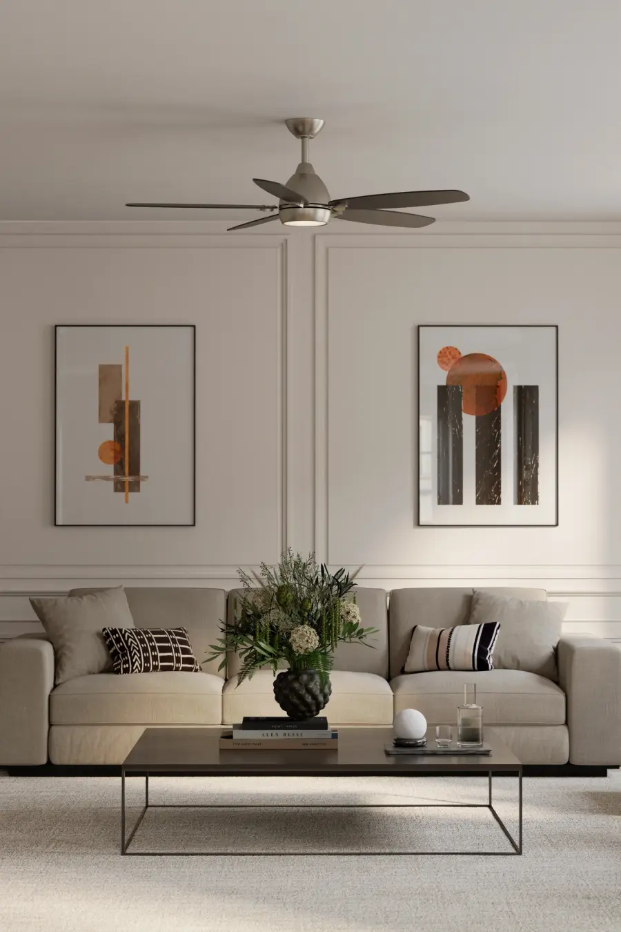 Soreno 52" LED Ceiling Fan with Light - Image 3