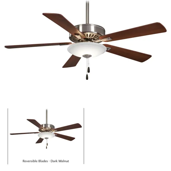 Versatile 52" LED Ceiling Fan with Reversible Blades for Year-Round Comfort