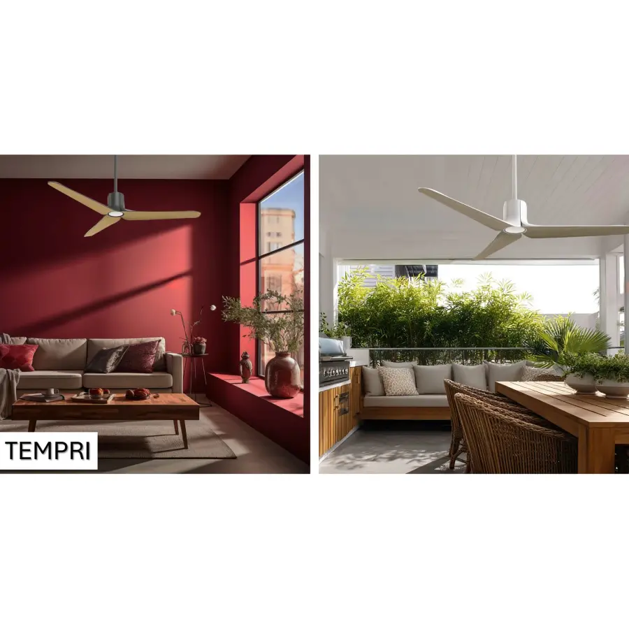 Versatile 56" Indoor/Outdoor Fan with Integrated LED and Energy Star Rating - Image 9