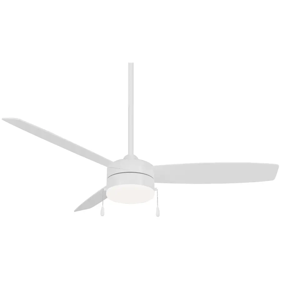 Airetor III 54" LED Ceiling Fan in Flat White