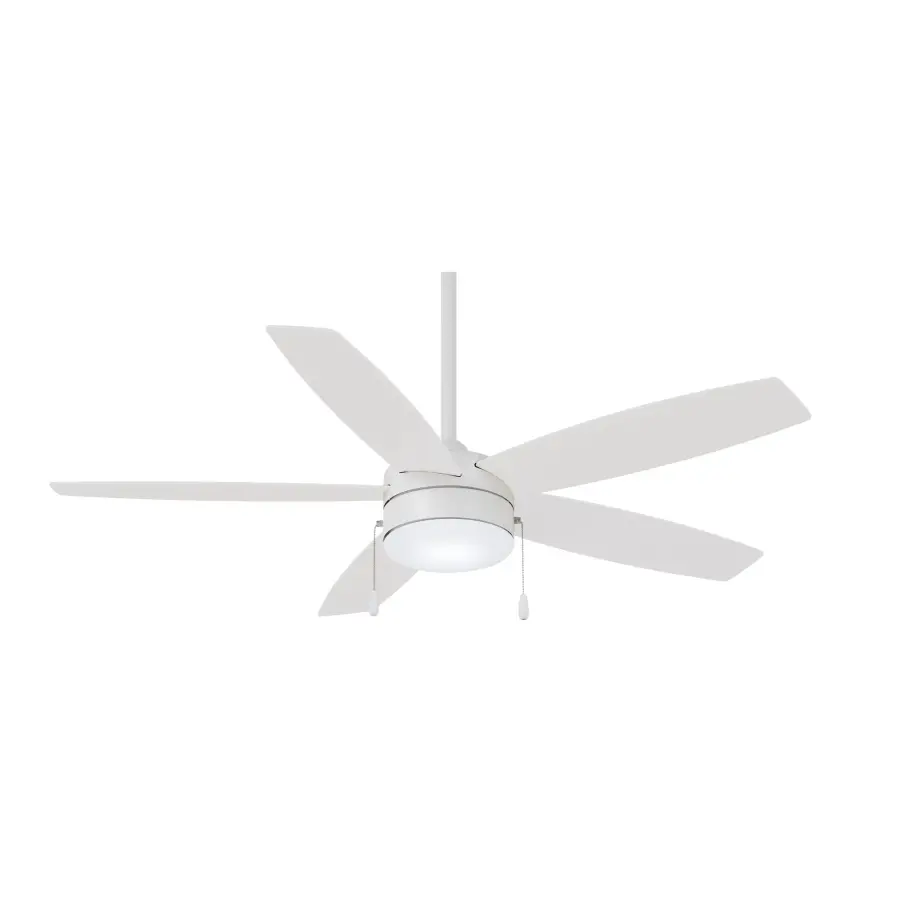 Airetor 52" LED Ceiling Fan in Flat White