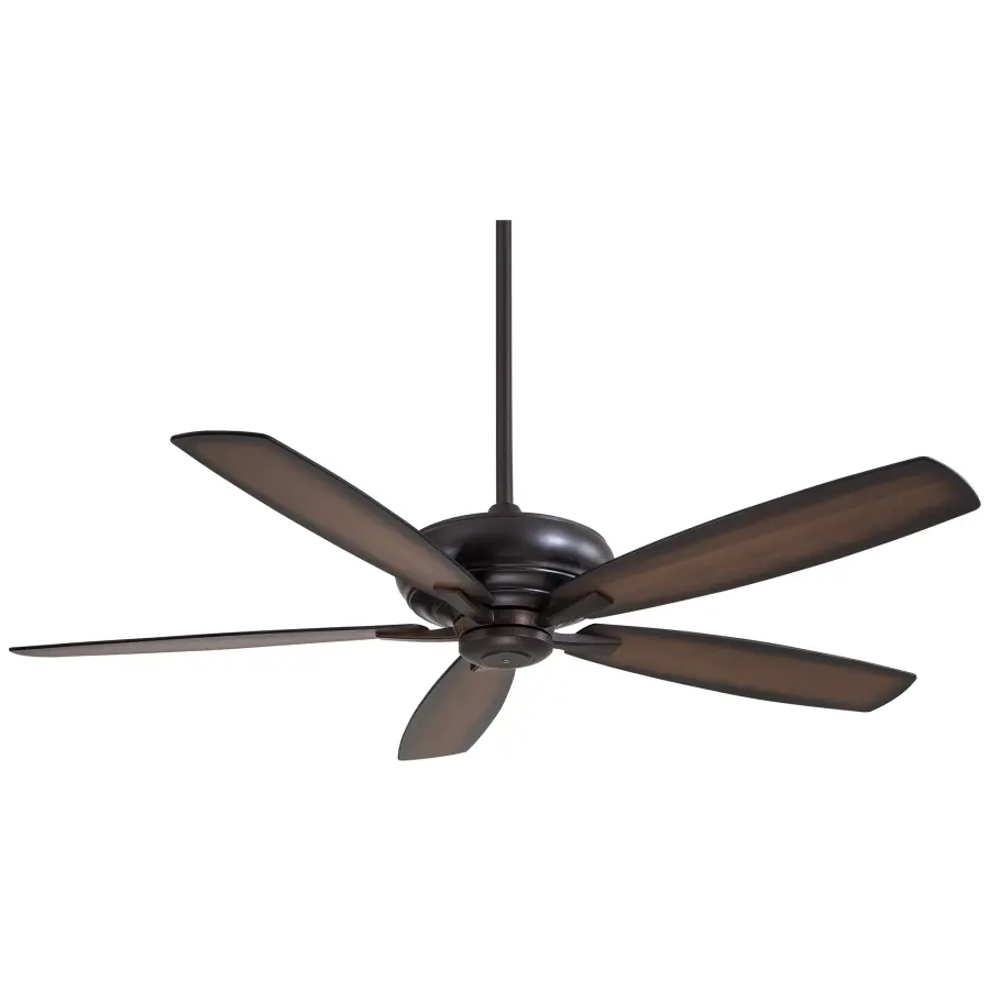 Expansive 60" Fan with Reversible Wood Blades for Large Spaces - Image 2