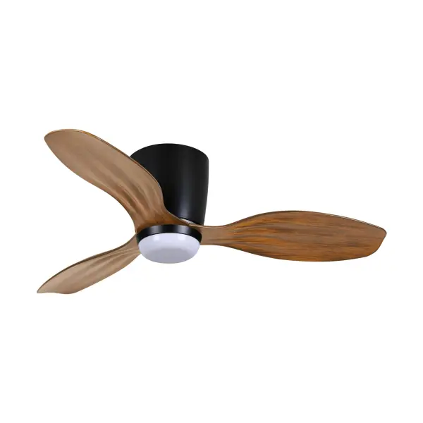 The Ventiara 36" combines modern styling with practical functionality. Its flush mount design and 7.5" profile make it ideal for rooms with low ceilings, while the integrated LED provides excellent illumination with 1819 lumens.