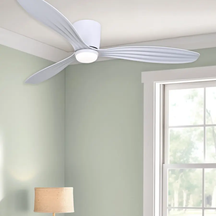 Ventiara 52" LED Flush Mount Indoor/Outdoor Ceiling Fan - Image 11