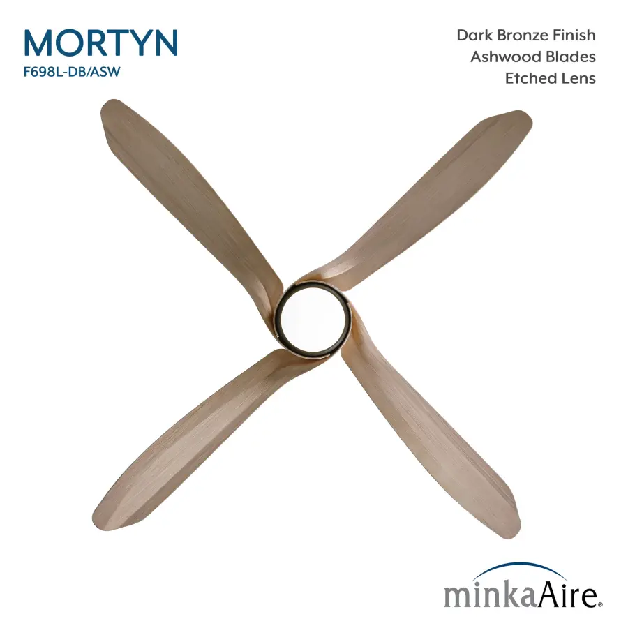 Mortyn 60" LED Indoor/Outdoor Ceiling Fan - Image 4