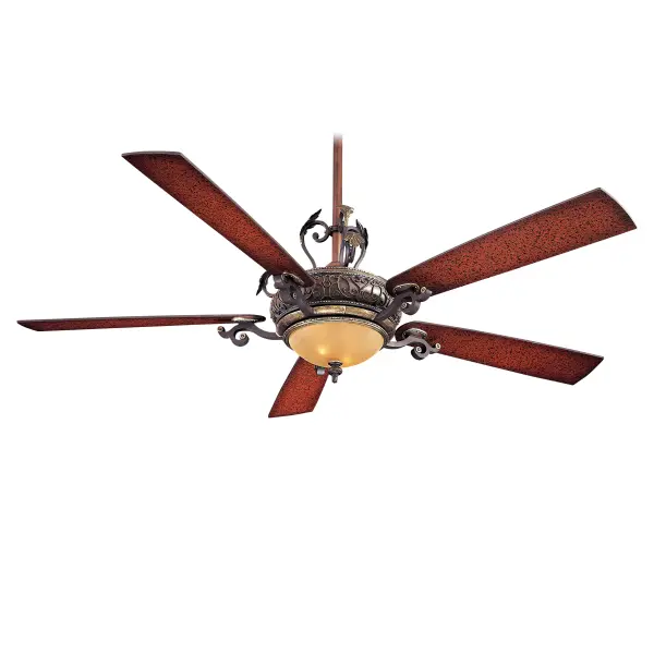 Elegant 68" Fan Blends Traditional Warmth with Modern LED Efficiency