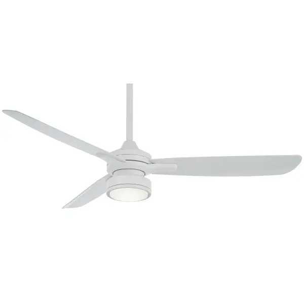 Rudolph 52" Ceiling Fan in Flat White - Image 1