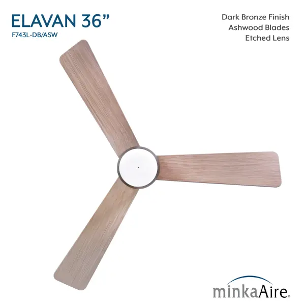 Elavan 36" LED Indoor/Outdoor Ceiling Fan - Image 4