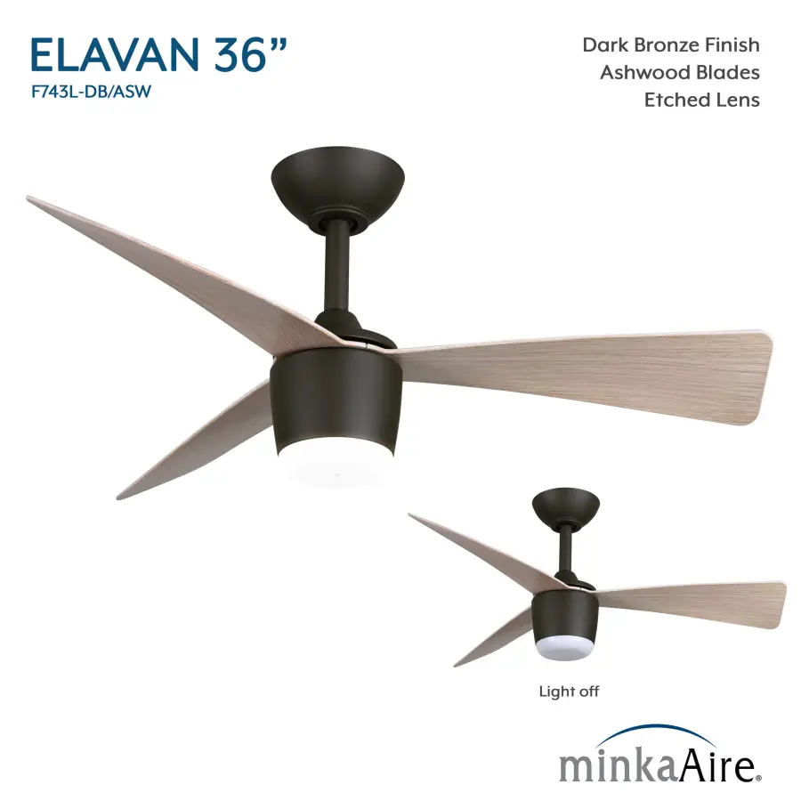 Elavan 36" LED Indoor/Outdoor Ceiling Fan - Image 5