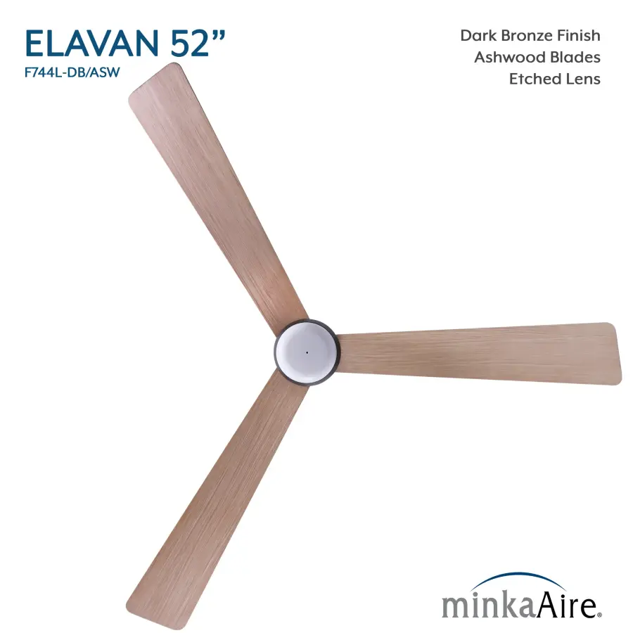 Elavan 52" LED Indoor/Outdoor Ceiling Fan - Image 4