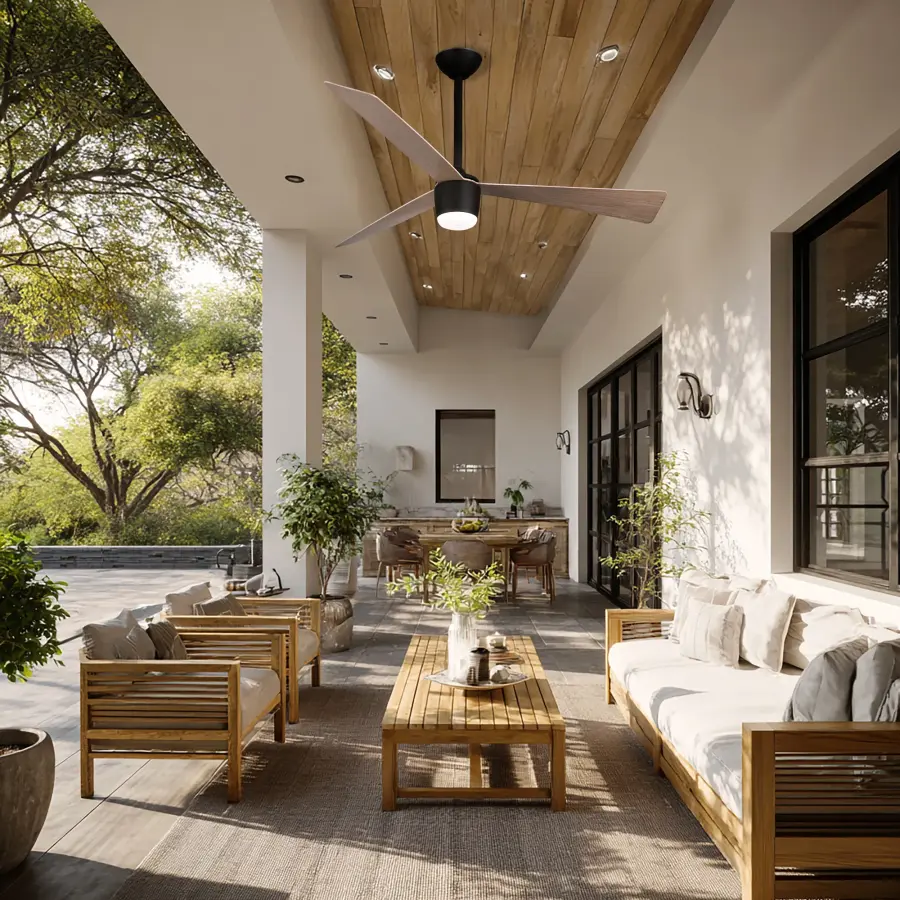 Elavan 52" LED Indoor/Outdoor Ceiling Fan - Image 10