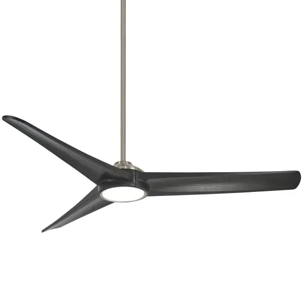 The Timber 68" combines impressive airflow coverage with smart home integration and energy-efficient LED lighting. Hand-carved wood blades and brushed nickel finish deliver sophisticated style for large spaces.