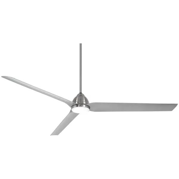 The Java Xtreme 84" ceiling fan combines exceptional airflow capacity with smart home integration and energy-efficient LED lighting. Its wet-rated brushed nickel finish and DC motor make it ideal for large indoor and outdoor spaces.