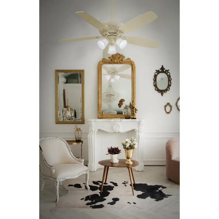 Classica 54" LED Ceiling Fan in Provencal Blanc - Image 2