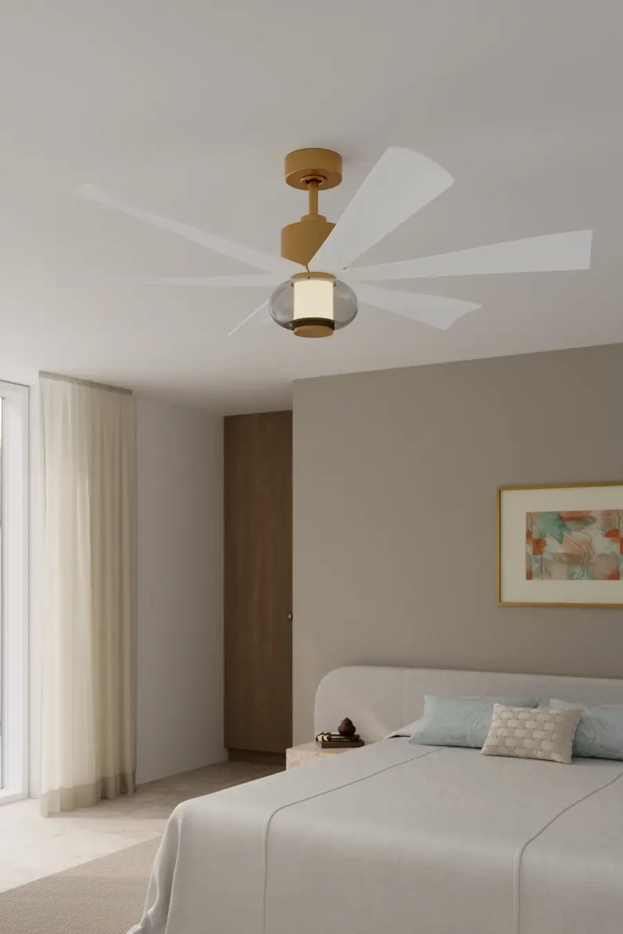 Veyra 56" 5CCT LED Smart Ceiling Fan - Image 3