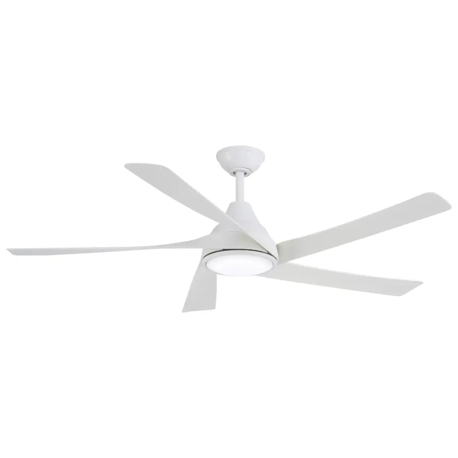 Transonic 56" LED Ceiling Fan in Flat White
