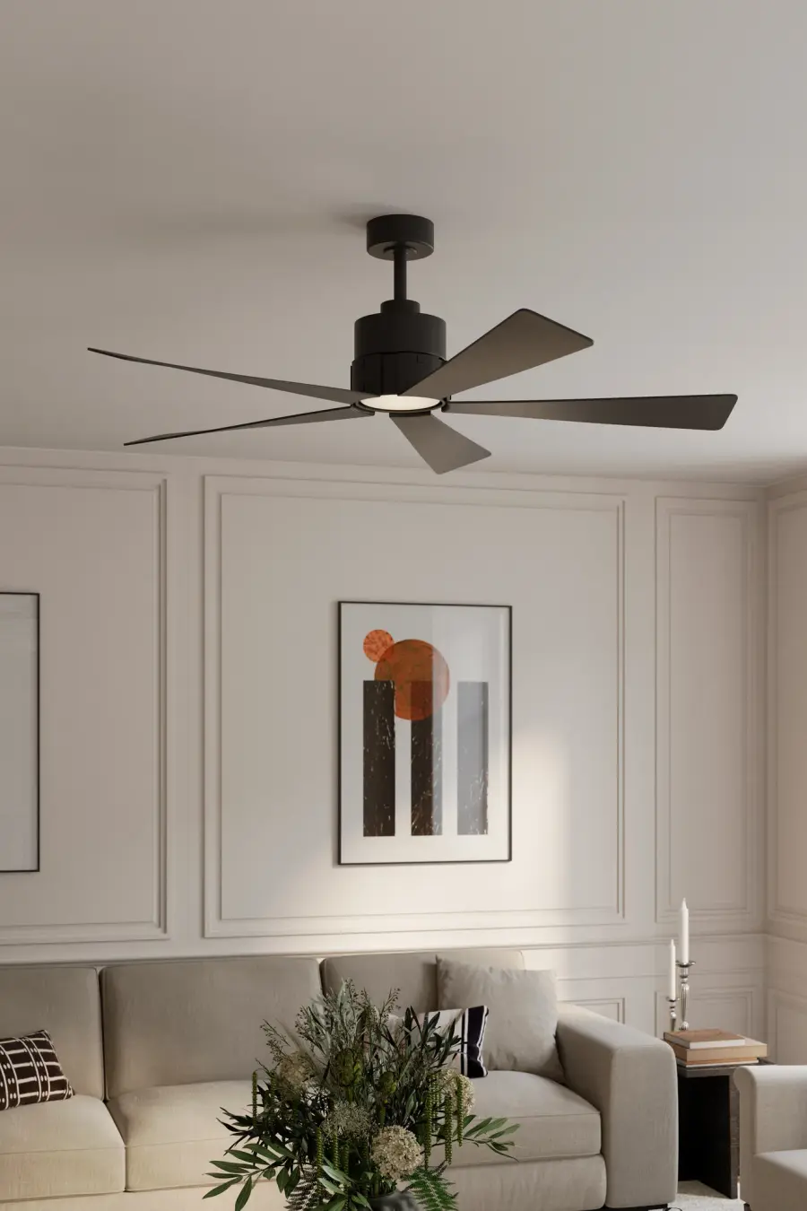 Oovin 54" 5CCT LED Smart Ceiling Fan - Image 2