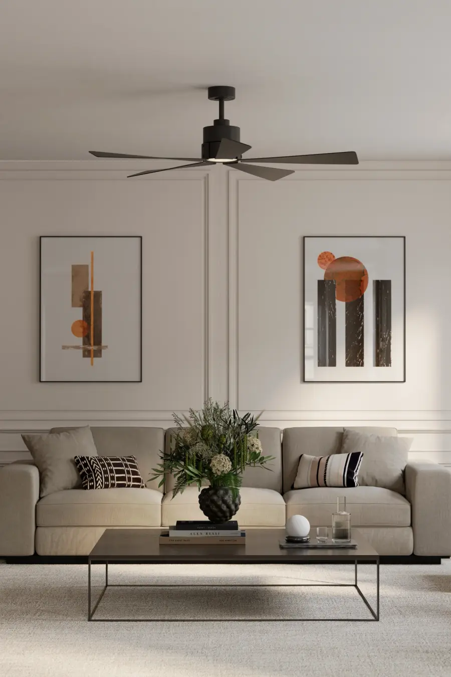 Oovin 54" 5CCT LED Smart Ceiling Fan - Image 3