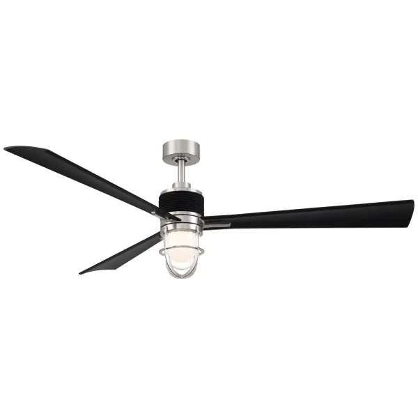 The Nauticus 65" combines powerful airflow with integrated LED lighting and smart controls. Its wet-rated construction and coastal-inspired design make it ideal for large indoor rooms or covered outdoor areas.