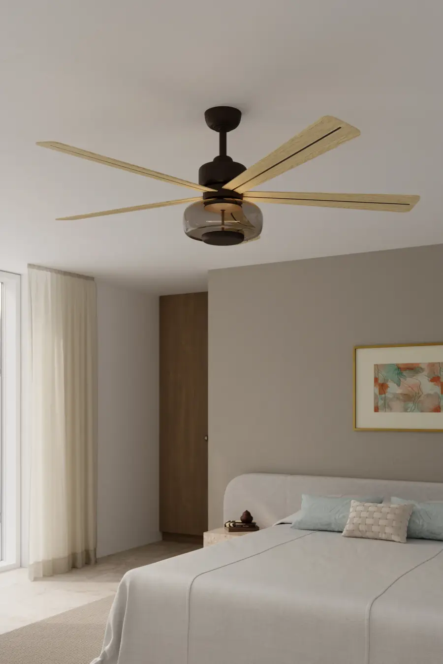 Ligero 60" 5CCT LED Smart Ceiling Fan - Image 3
