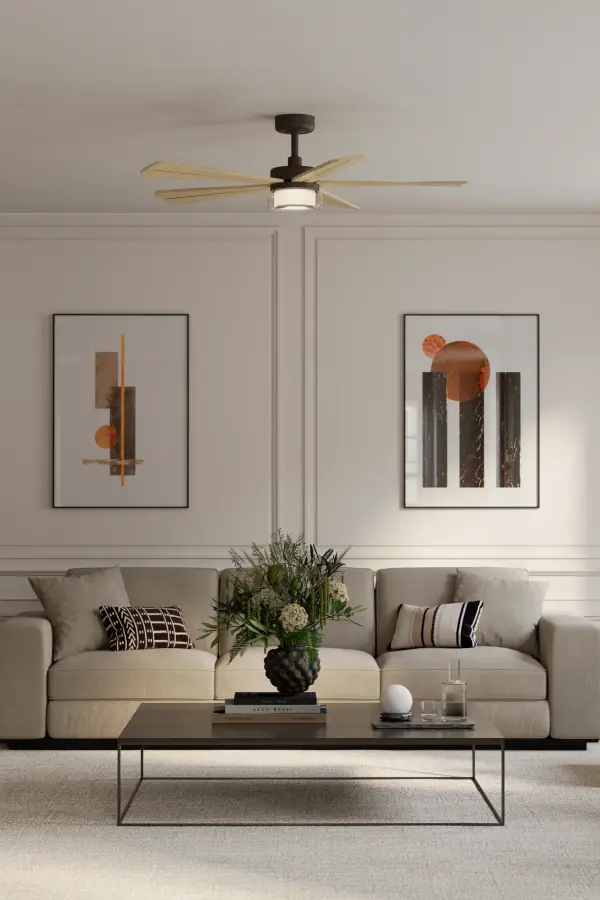 Nellora 52" 5CCT LED Smart Ceiling Fan - Image 3