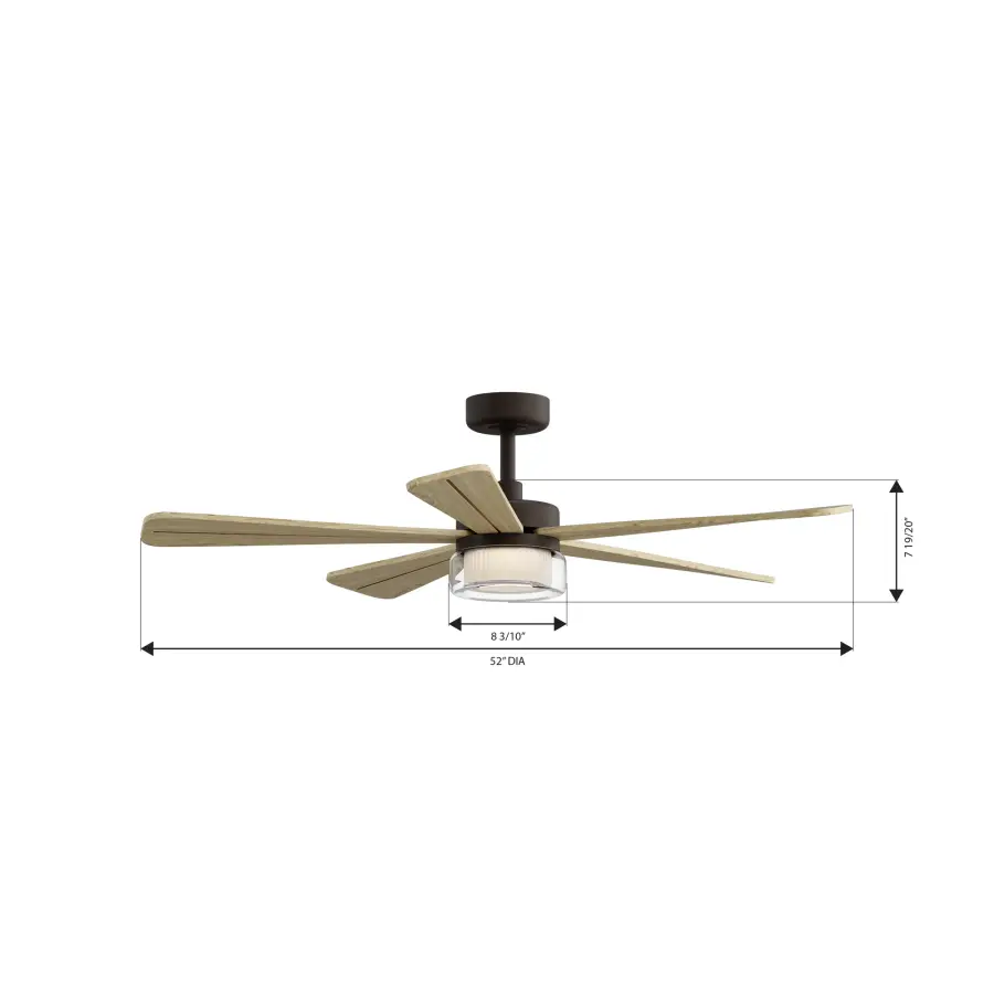 Nellora 52" 5CCT LED Smart Ceiling Fan - Image 10
