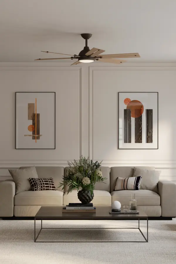 Allegata 56" 5CCT LED Smart Ceiling Fan - Image 3