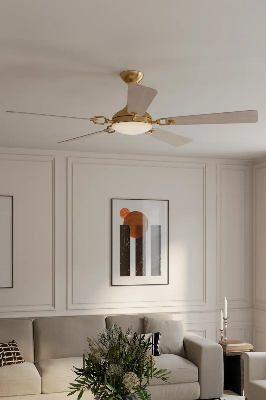 Cadena 65" 5CCT LED Smart Ceiling Fan - Image 2
