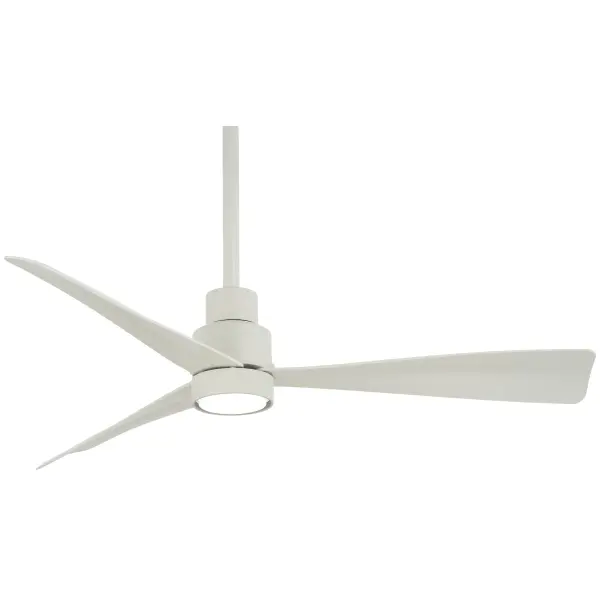 Simple 44" Ceiling Fan in Flat White - Image 6