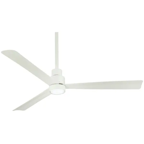 Simple 52" Ceiling Fan in Flat White - Image 6