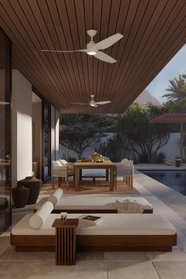 Norwynd 60" Smart Coastal Grade Indoor/Outdoor Ceiling Fan - Image 3