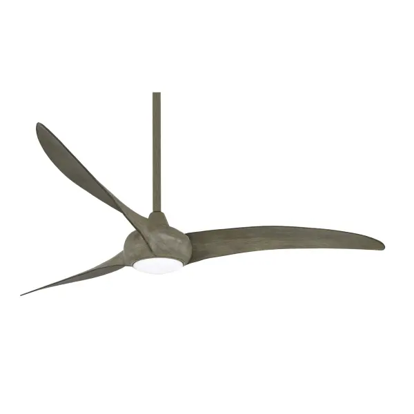 Light Wave 65" LED Ceiling Fan in Driftwood
