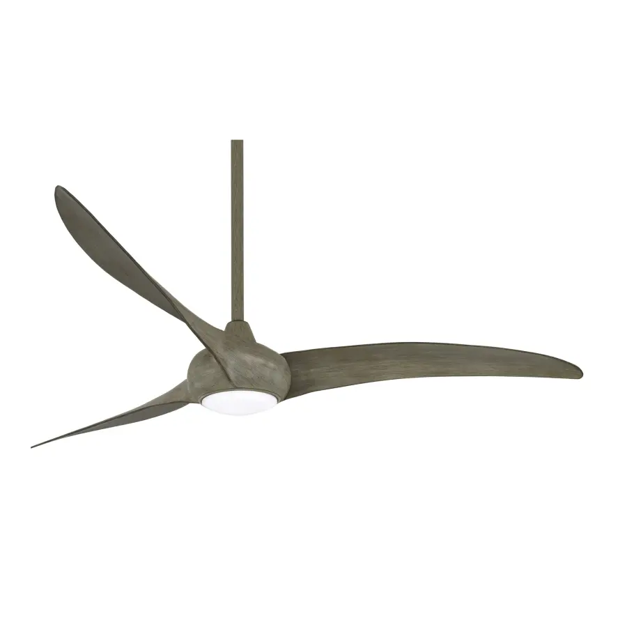 Light Wave 65" LED Ceiling Fan in Driftwood