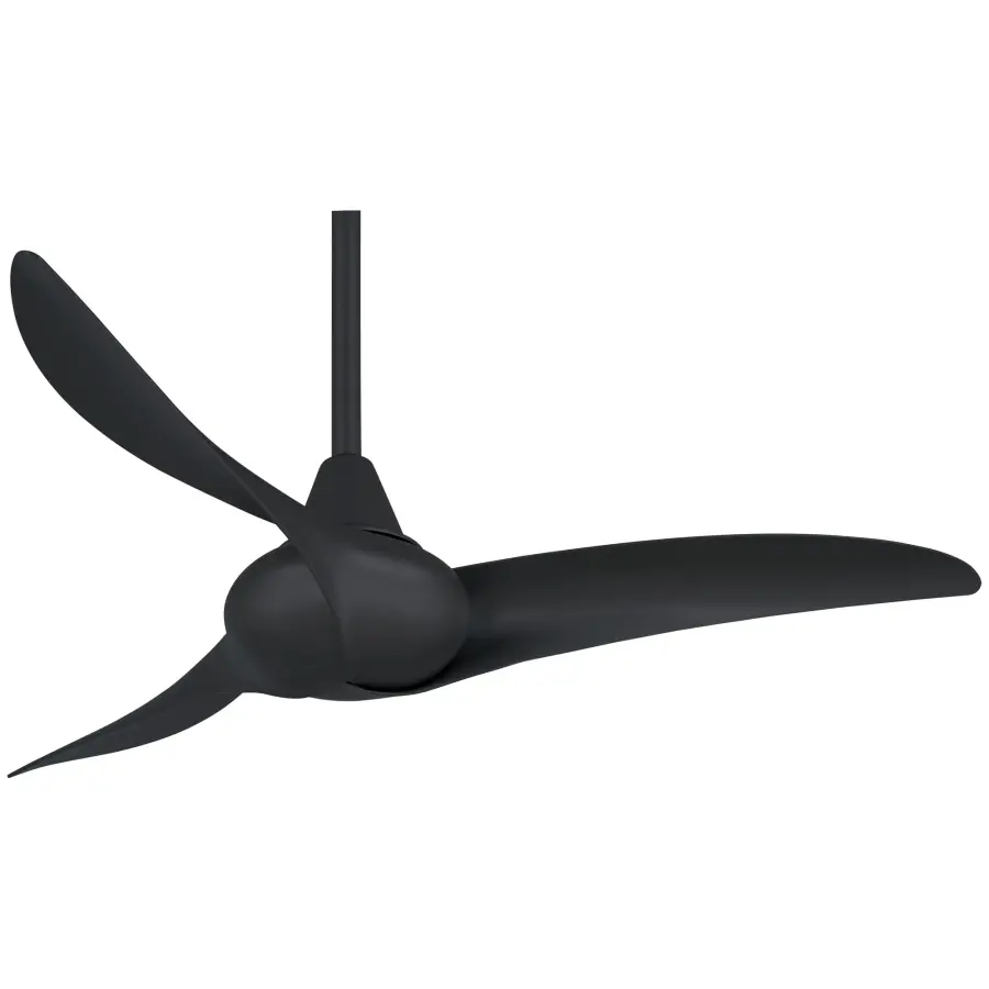 Wave 44" Ceiling Fan in Coal