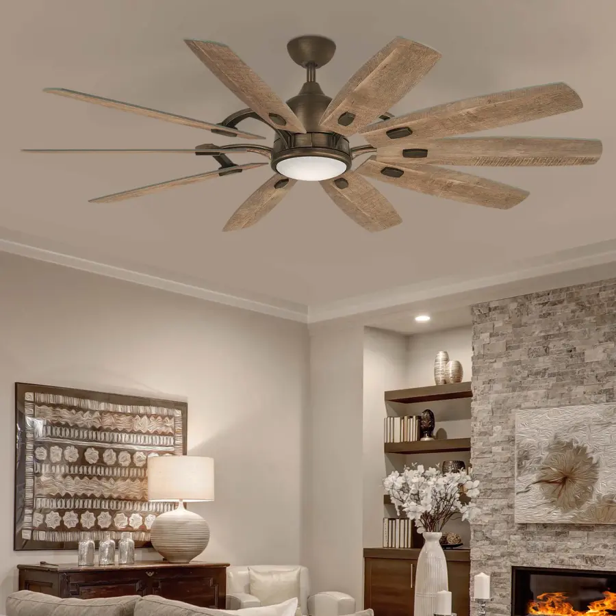 Barn 65" LED Smart Ceiling Fan - Image 5