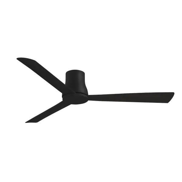 The Simple Flush combines modern minimalist design with powerful performance in a low-profile package. Its 60" blade span and DC motor deliver efficient airflow for large spaces while the coal black finish adds contemporary sophistication.