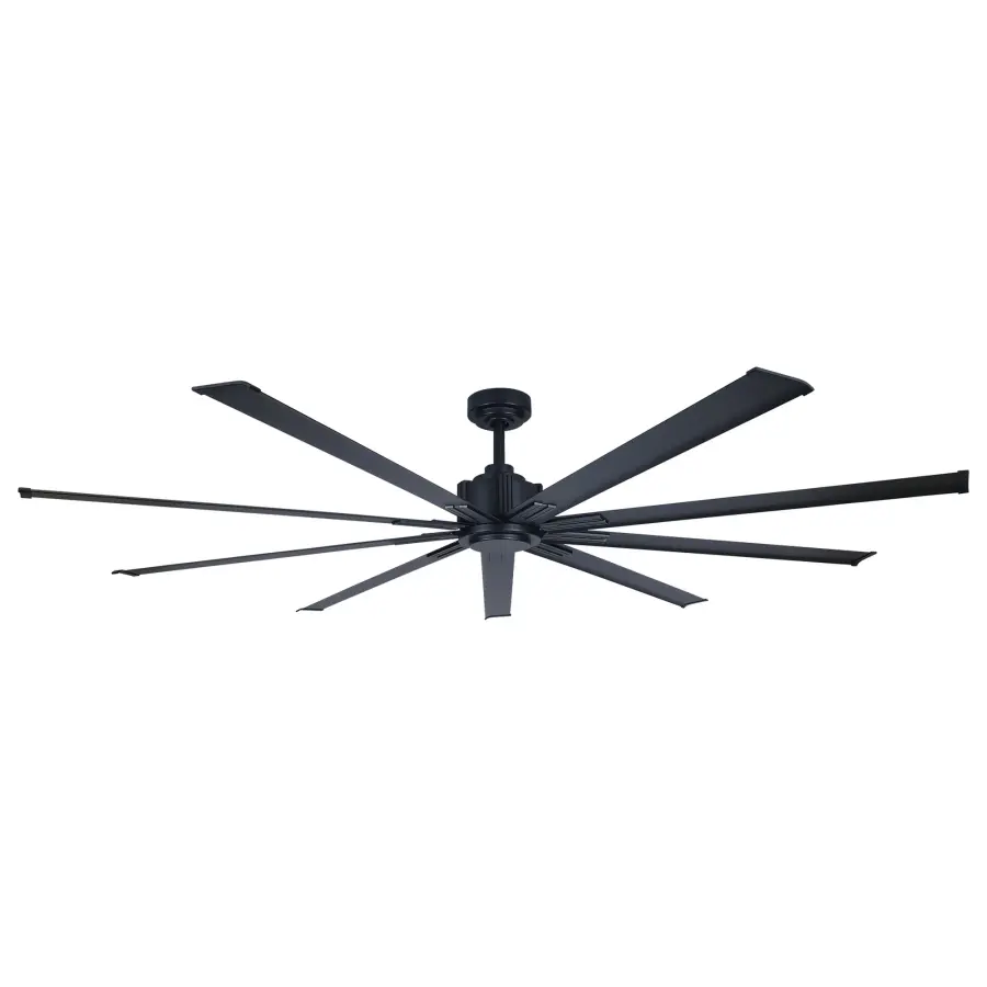 Xtreme 72" Ceiling Fan in Coal Black - Image 1