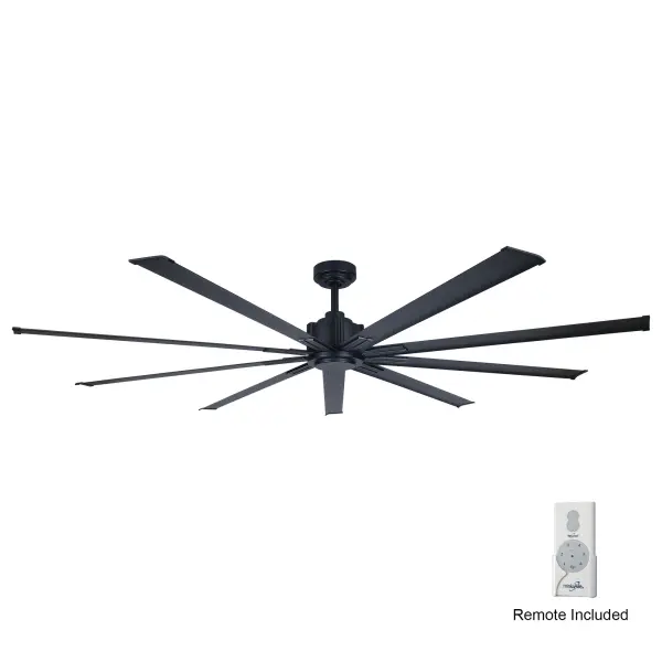 Xtreme 72" Ceiling Fan in Coal Black - Image 9