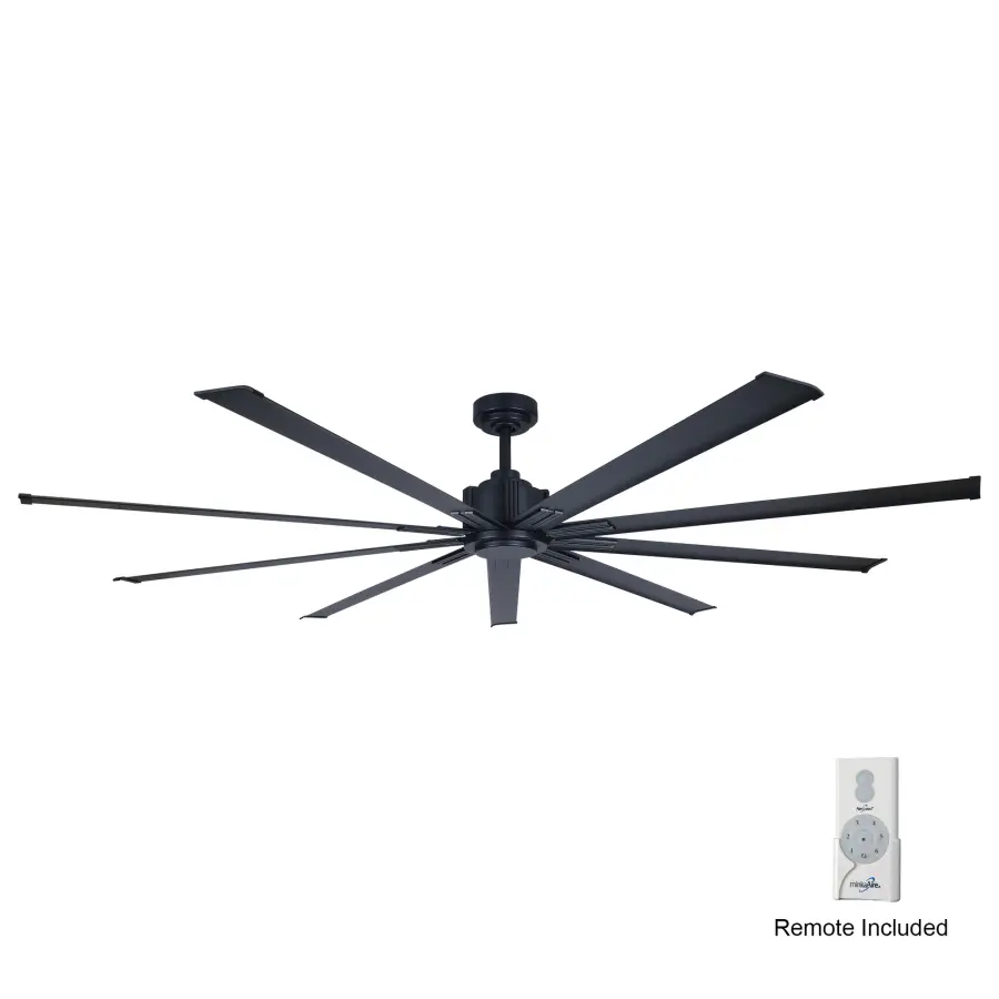 Xtreme 72" Ceiling Fan in Coal Black - Image 9