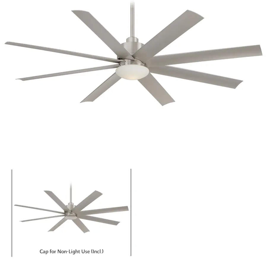 Powerful 65" Wet-Rated Fan with Integrated LED Lighting - Image 1