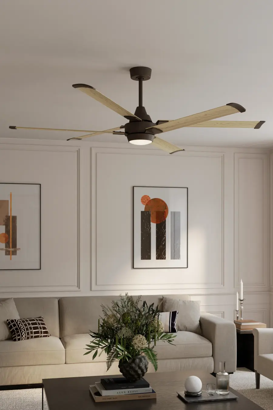 Soarin 72" 5CCT LED Smart Ceiling Fan - Image 2