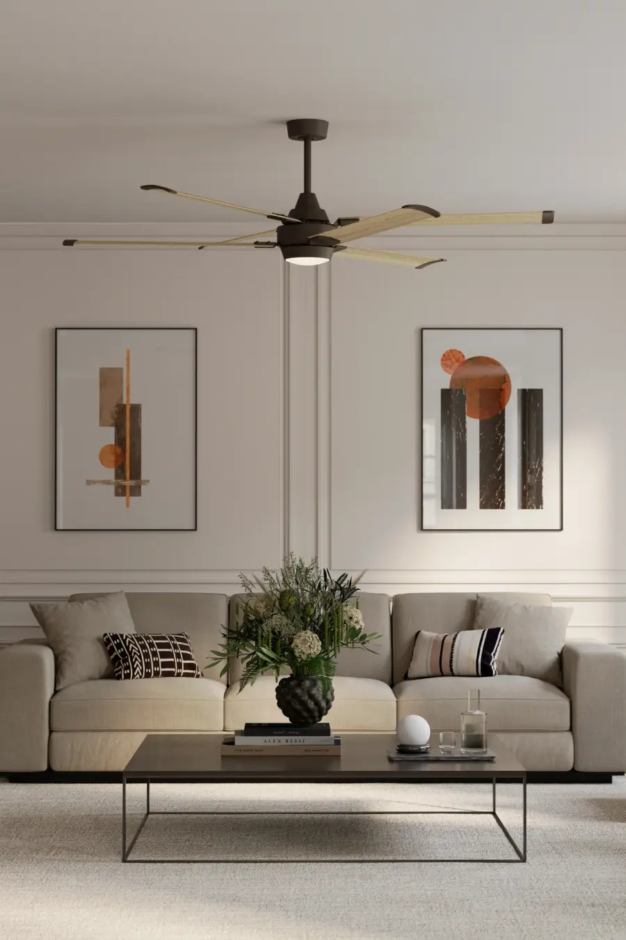 Soarin 72" 5CCT LED Smart Ceiling Fan - Image 3