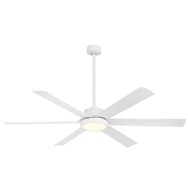The Cairo combines impressive airflow with smart home integration and energy-efficient LED lighting. Its 65-inch span makes it ideal for large rooms and covered outdoor areas, while the DC motor ensures quiet, efficient operation.