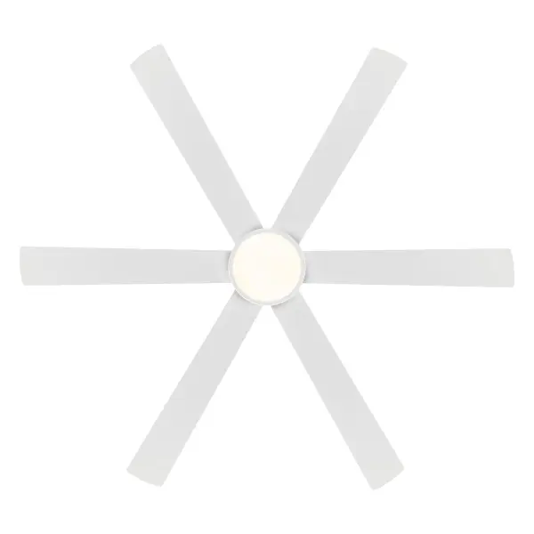 The Cairo combines impressive airflow with smart home integration and energy-efficient LED lighting. Its 65-inch span makes it ideal for large rooms and covered outdoor areas, while the DC motor ensures quiet, efficient operation. - alternate view