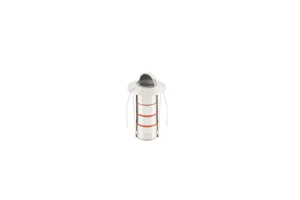 LED Landscape recessed inground indicator luminaire for both soft and hard ground applications available in 1" or 2" sizes with round, slim, shroud, scoop, louver, and square face plate options. The indicator light is perfect for outdoor applications, including wells and ponds, decks and patios, inground, as well as ceiling and wall applications. Factory sealed and IP68 Rated for Wet Locations or continuous immersion up to 5 meters underwater. Each indicator light includes 6' of low voltage burial cable, direct burial gel-filled wire nuts, and an optional spring retention clip. Magnetic Power supply is required. Concrete Pour Kits are available for additional installation options. Collection: 106 Sub-Brand: Landscape Finish: Stainless Steel Notes: 1In LED Inground Scoop 2700K Width: 1.63" Height: 1.63" Length: 3.81" Weight: 0.40 lb Extension from Wall: 3.81" Bulbs Included Number of Bulbs: 1 Maximum Wattage: 2.00 W Bulb Type: Module Light Source: LED Delivered Lumens: 68.00 lm Color Temperature: 2700 K CRI: 85 Dimmable Beam Spread: 45.00° Rated Average Life: 70000 Voltage: 9.00 V Material: Stainless Steel Country of Origin: Thailand Safety Listing: UL, cUL LED Manufacturer Warranty: 10 Year