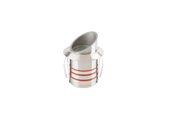 LED Landscape recessed inground indicator luminaire for both soft and hard ground applications available in 1" or 2" sizes with round, slim, shroud, scoop, louver, and square face plate options. The indicator light is perfect for outdoor applications, including wells and ponds, decks and patios, inground, as well as ceiling and wall applications. Factory sealed and IP68 Rated for Wet Locations or continuous immersion up to 5 meters underwater. Each indicator light includes 6' of low voltage burial cable, direct burial gel-filled wire nuts, and an optional spring retention clip. Magnetic Power supply is required. Concrete Pour Kits are available for additional installation options. Collection: 211 Sub-Brand: Landscape Finish: Stainless Steel Notes: 2In LED Inground Shroud 2700K Width: 2.75" Height: 2.75" Length: 4.13" Weight: 1.24 lb Extension from Wall: 4.13" Bulbs Included Number of Bulbs: 1 Maximum Wattage: 5.00 W Bulb Type: Module Light Source: LED Delivered Lumens: 185.00 lm Color Temperature: 2700 K CRI: 85 Dimmable Beam Spread: 23.00° Rated Average Life: 70000 Voltage: 9.00 V Material: Stainless Steel Country of Origin: Thailand Safety Listing: UL, cUL LED Manufacturer Warranty: 10 Year