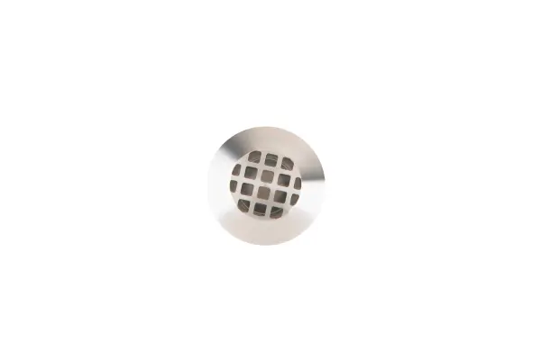 LED Landscape recessed inground indicator luminaire for both soft and hard ground applications available in 1" or 2" sizes with round, slim, shroud, scoop, louver, and square face plate options. The indicator light is perfect for outdoor applications, including wells and ponds, decks and patios, inground, as well as ceiling and wall applications. Factory sealed and IP68 Rated for Wet Locations or continuous immersion up to 5 meters underwater. Each indicator light includes 6' of low voltage burial cable, direct burial gel-filled wire nuts, and an optional spring retention clip. Magnetic Power supply is required. Concrete Pour Kits are available for additional installation options. Collection: 212 Sub-Brand: Landscape Finish: Stainless Steel Notes: 2In LED Inground Louver 3000K Width: 2.75" Height: 2.75" Length: 3.38" Weight: 1.24 lb Extension from Wall: 3.38" Bulbs Included Number of Bulbs: 1 Maximum Wattage: 5.00 W Bulb Type: Module Light Source: LED Delivered Lumens: 85.00 lm Color Temperature: 3000 K CRI: 85 Dimmable Beam Spread: 23.00° Rated Average Life: 70000 Voltage: 9.00 V Material: Stainless Steel Country of Origin: Thailand Safety Listing: UL, cUL LED Manufacturer Warranty: 10 Year