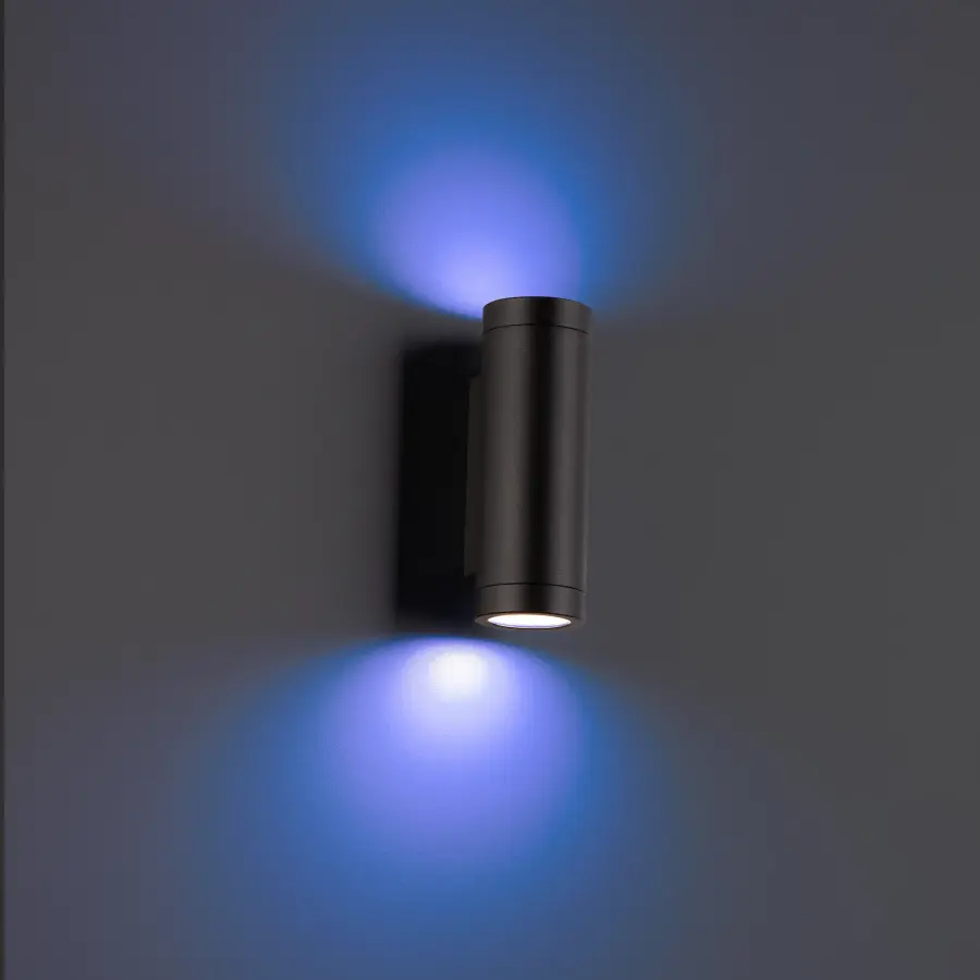 Smart Color Changing LED Landscape Wall Mount Cylinder - Image 1